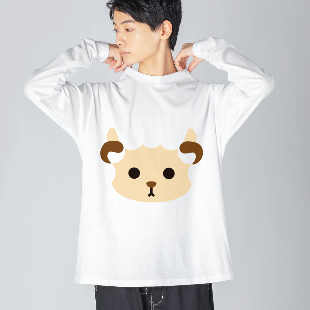 フォーヴァの干支アップ-未-animal up-アニマルアップ- Big Long Sleeve T-Shirt