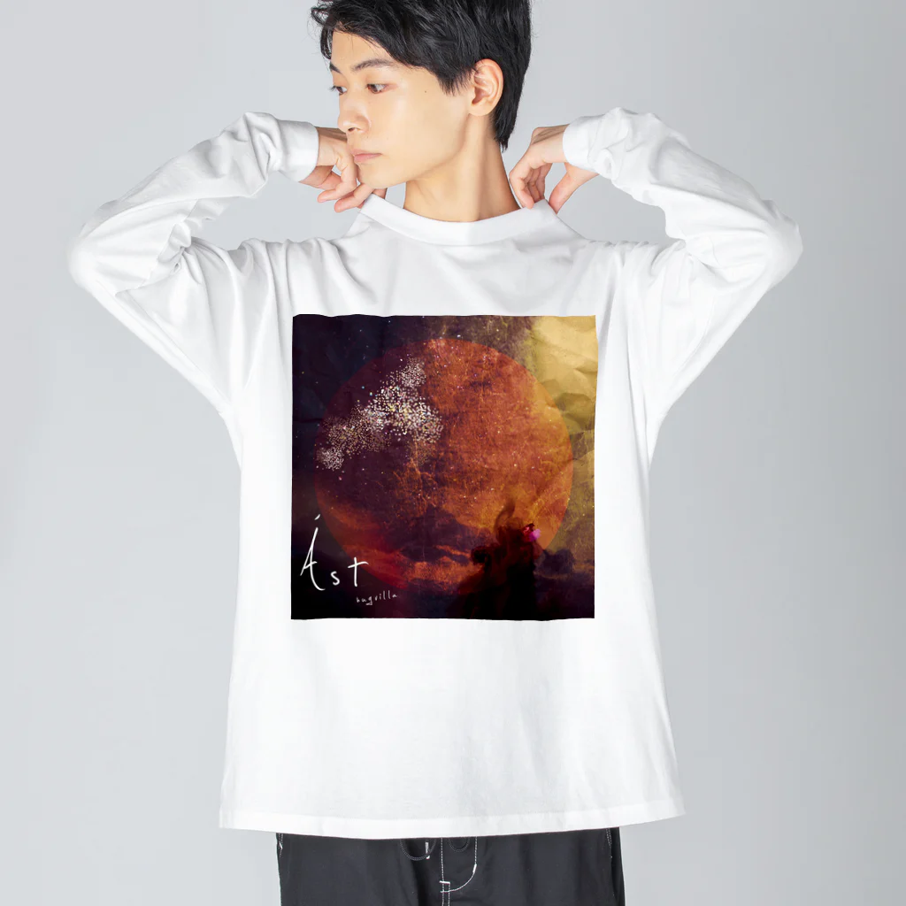 hugvillaのÁst goods ビッグシルエットロングスリーブTシャツ