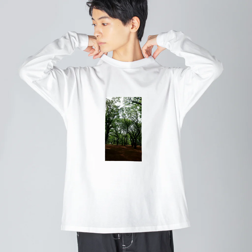或る by 千～sahasraのwoods and soil Big Long Sleeve T-Shirt