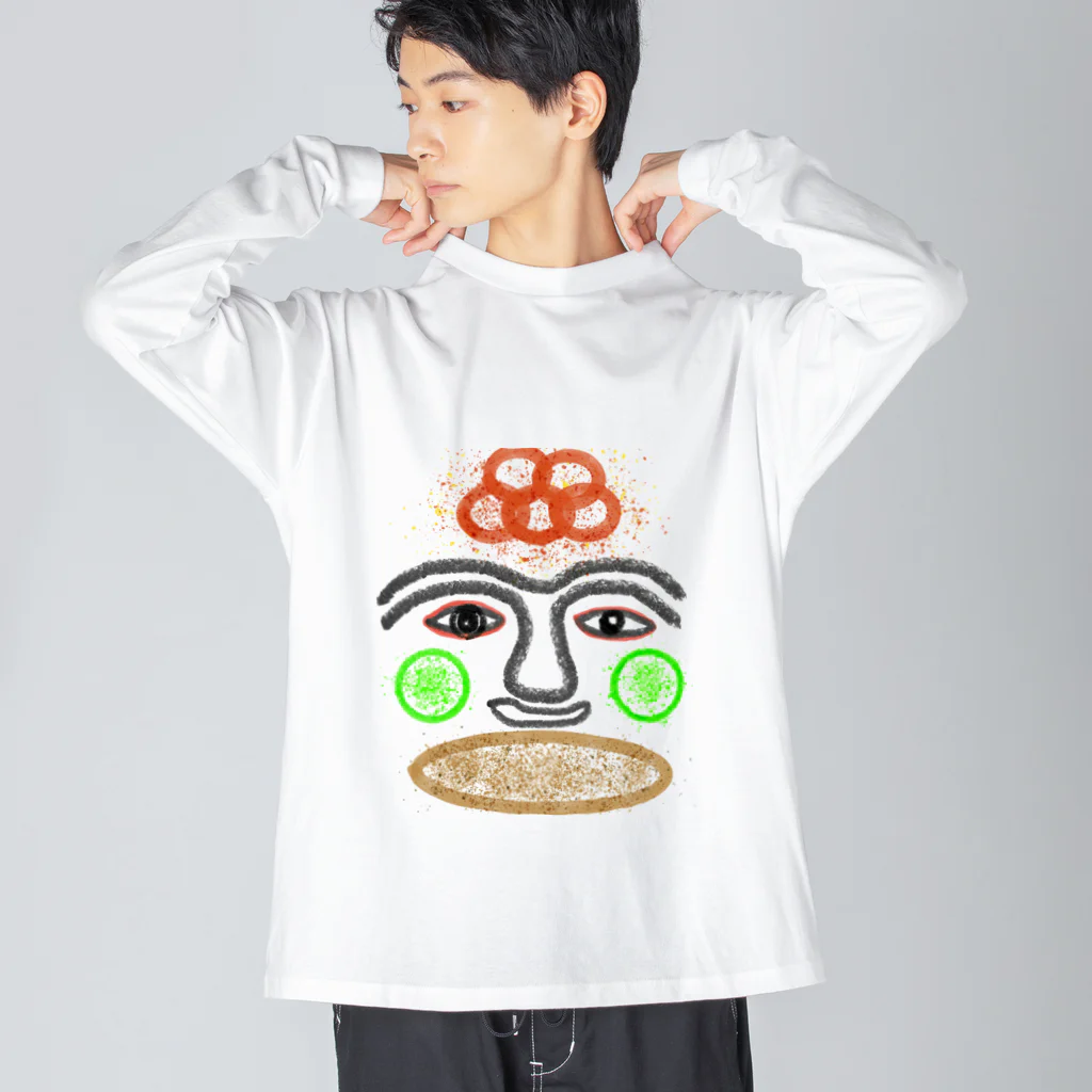 ちえのわのNative GOD ビッグシルエットロングスリーブTシャツ