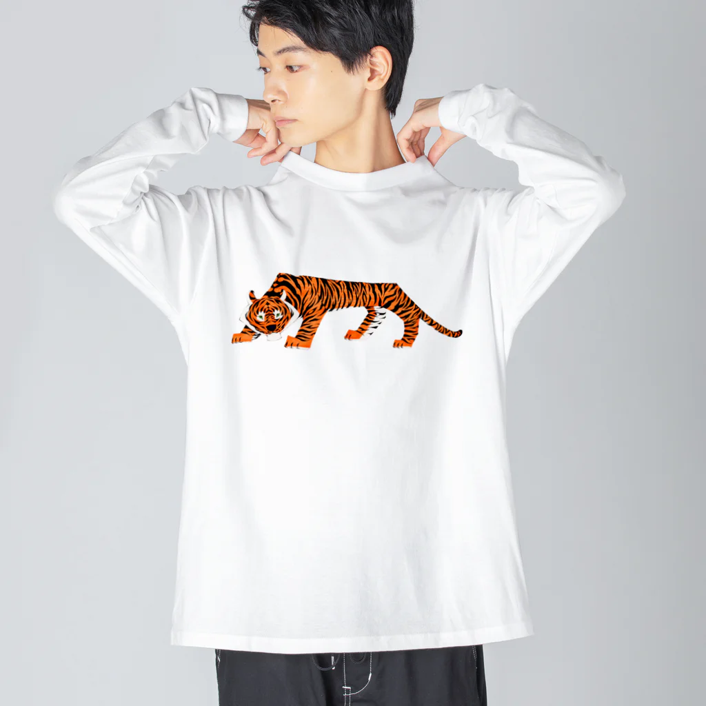 segasworksのTORAちゃん Big Long Sleeve T-Shirt