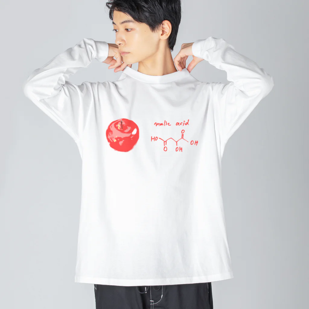 そらまめのリンゴ酸 Big Long Sleeve T-Shirt