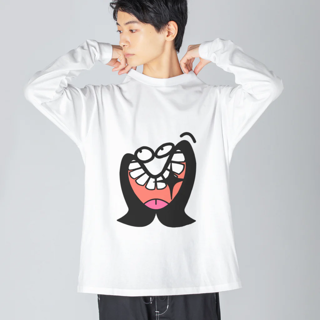 hinadesignのはーくん ビッグシルエットロングスリーブTシャツ