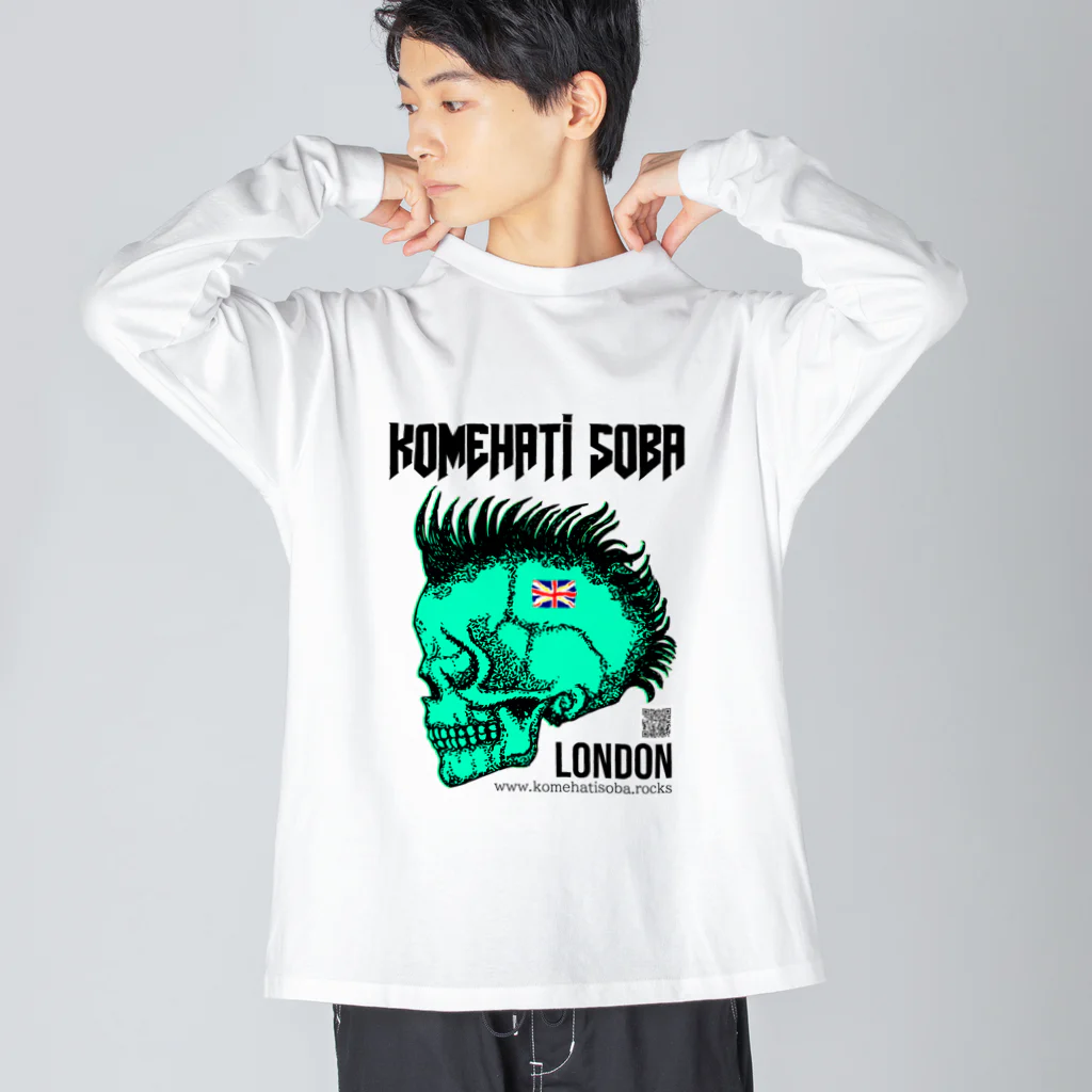 米八そばグッズショップの【米八そば】ロンドン支店【BSLT】 Big Long Sleeve T-Shirt