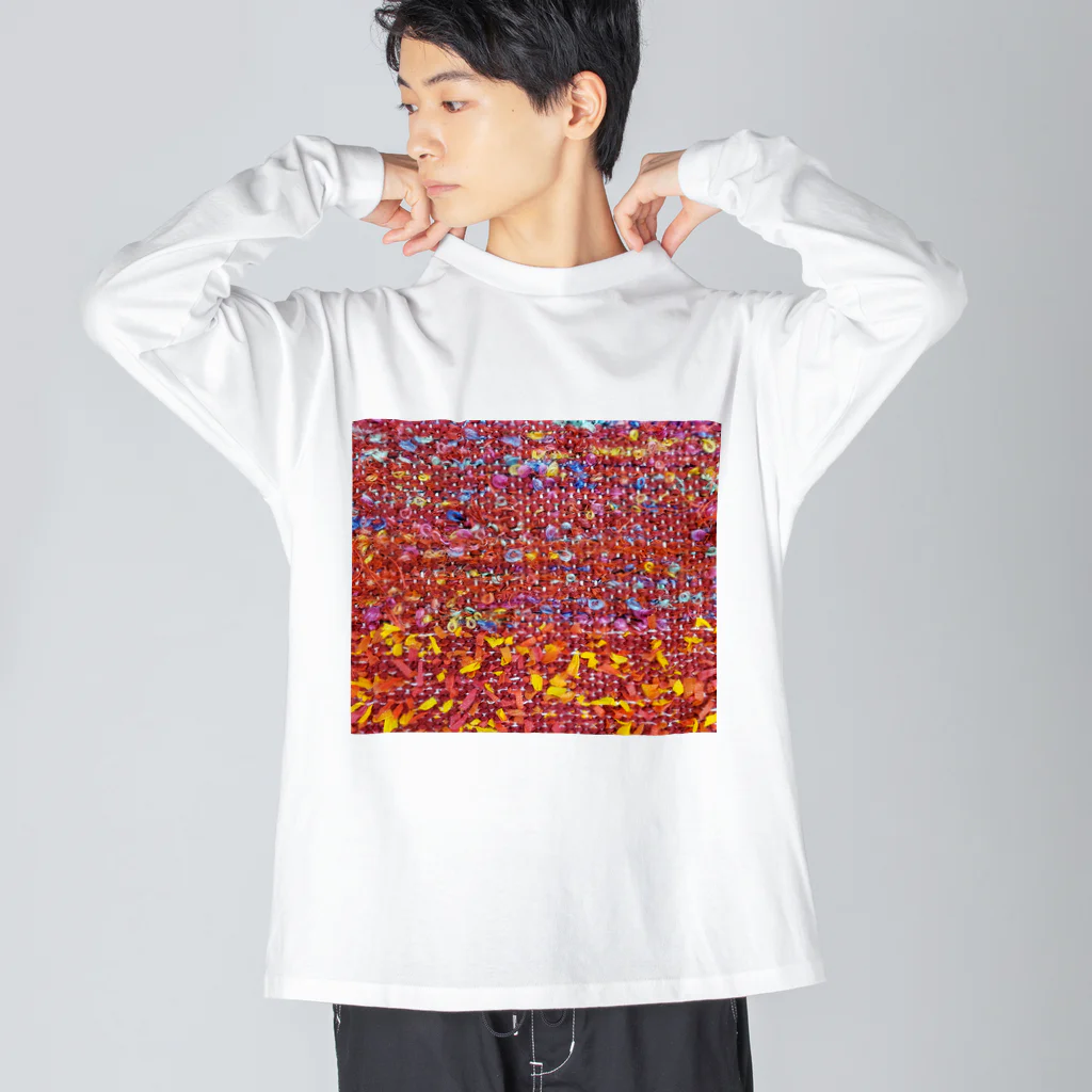 カヨラボ　スズリショップの夕焼け／カヨサトーTX Big Long Sleeve T-Shirt