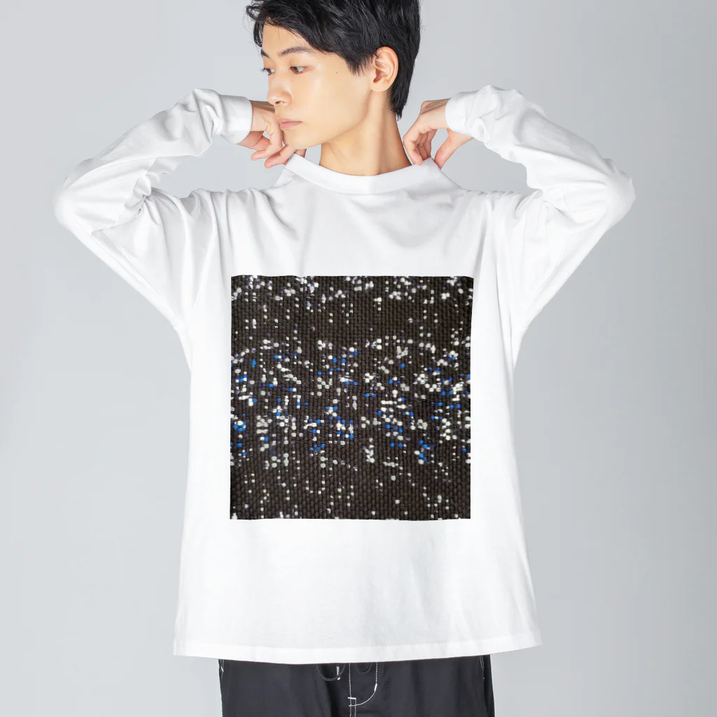 カヨラボ　スズリショップの雪と蒼／カヨサトーTX Big Long Sleeve T-Shirt