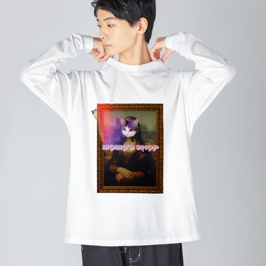 𝙈𝙊𝙈𝙊'𝙨 𝙎𝙝𝙤𝙥のMOMO・LIZA ビッグシルエットロングスリーブTシャツ