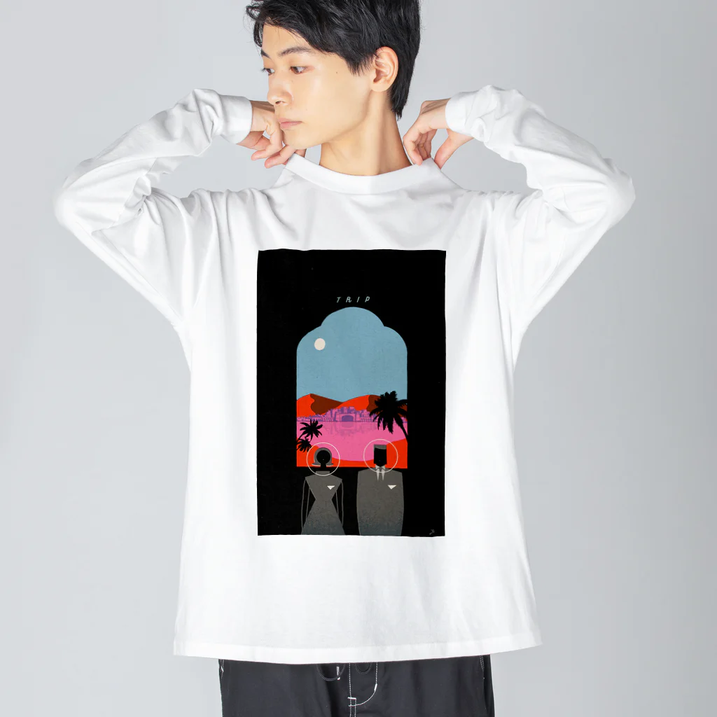 カタユキコのT R I P Big Long Sleeve T-Shirt