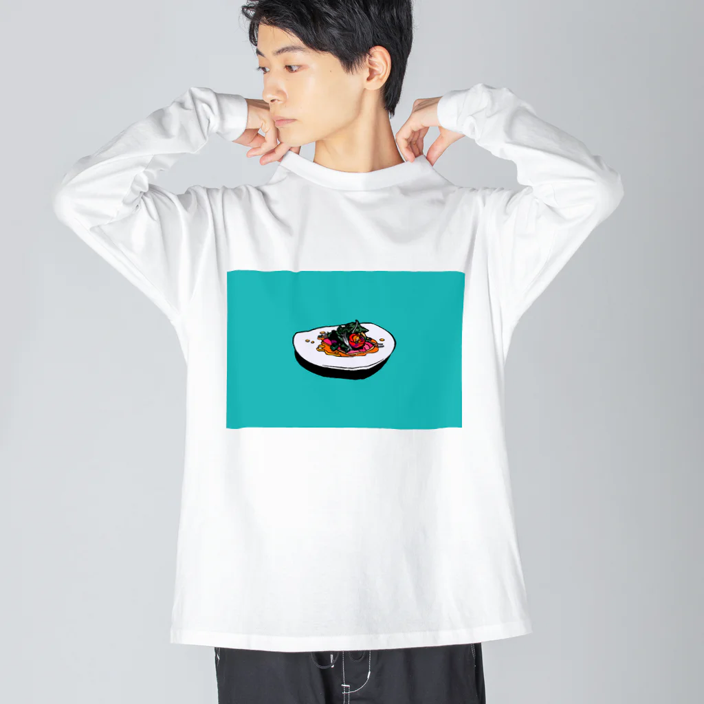 ときどきサボタージュのSALAD Big Long Sleeve T-Shirt