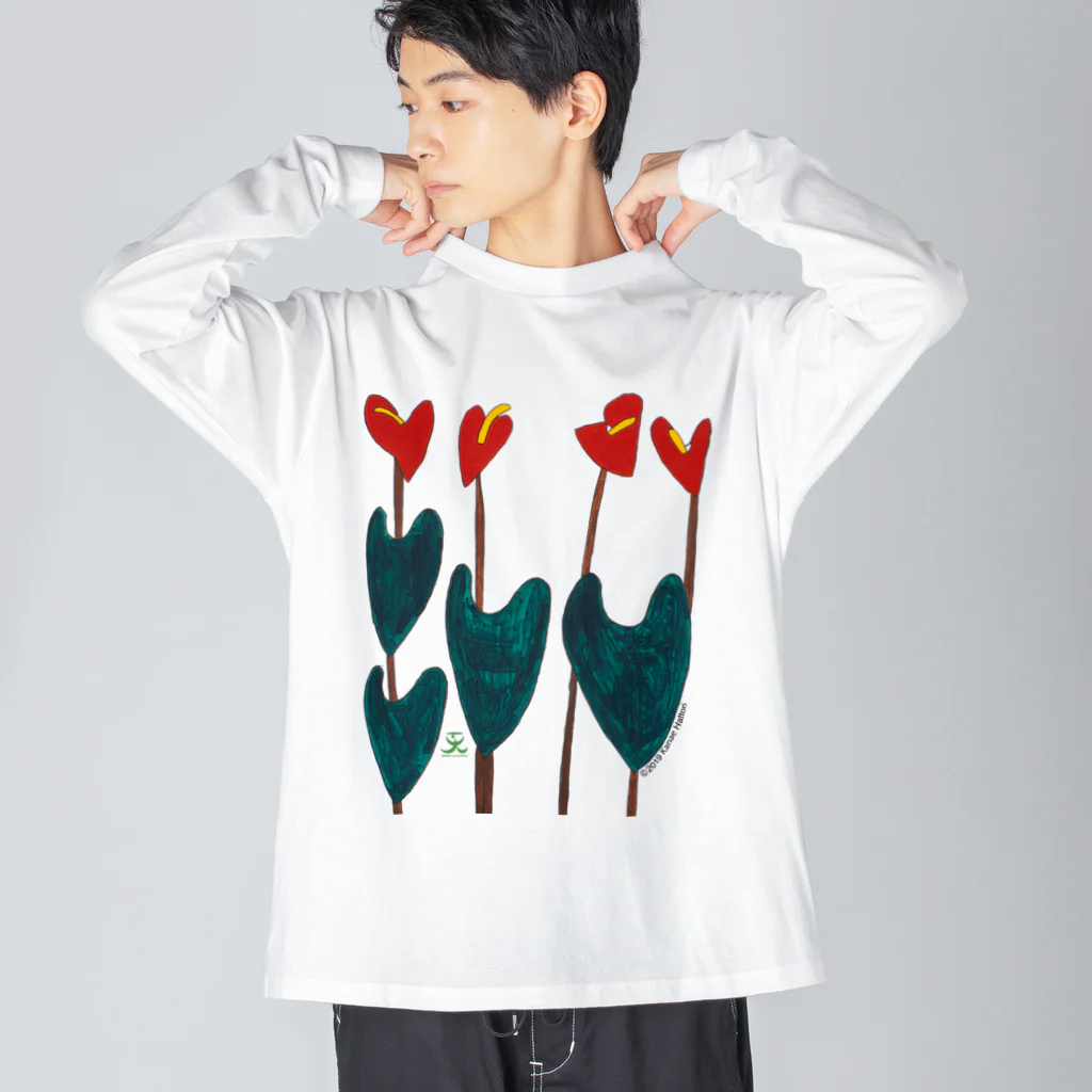 天才アートKYOTOの天才アートKYOTO＿服部可菜恵＿１ Big Long Sleeve T-Shirt