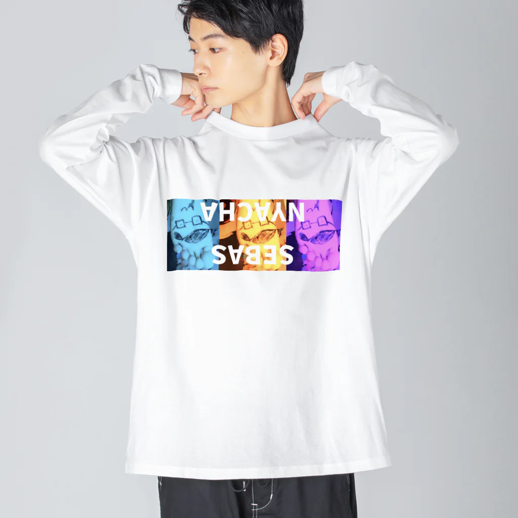 BOOCHA&NYACHAのSEBAS NYACHA ビッグシルエットロングスリーブTシャツ