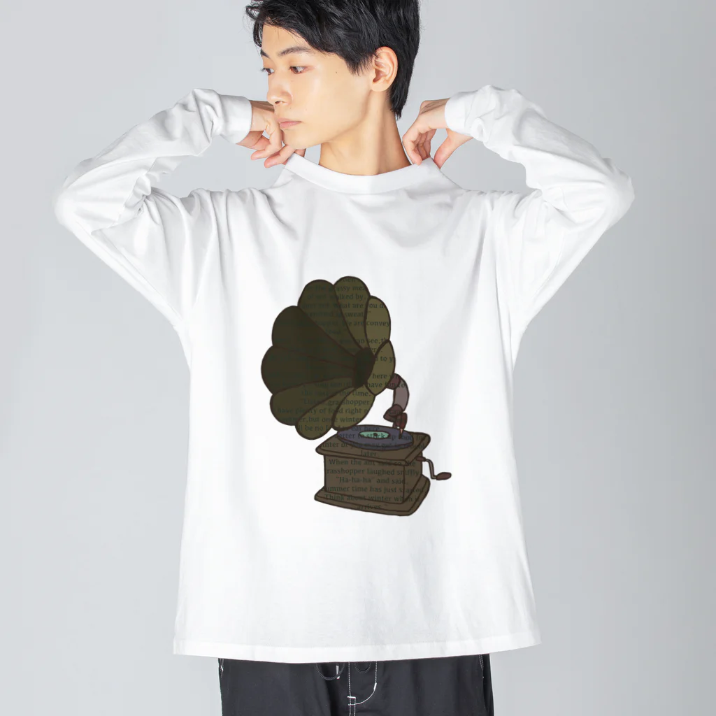 prunelleの蓄音機 Big Long Sleeve T-Shirt