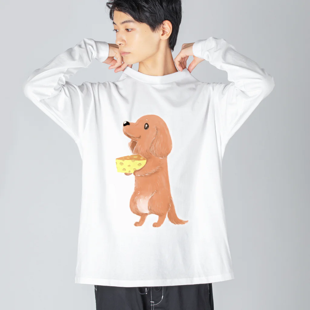 真希ナルセ（マキナル）のチーズとダックス Big Long Sleeve T-Shirt