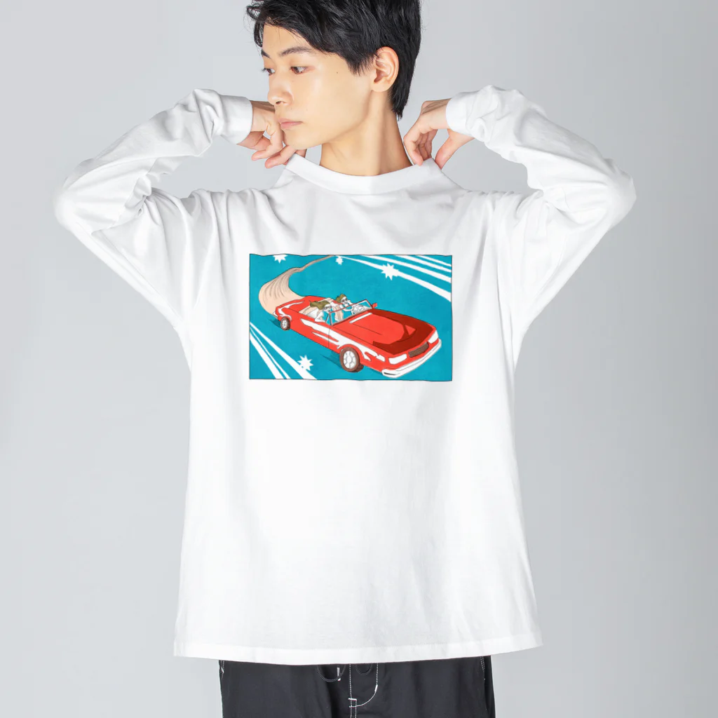 中島悠里 (yuri nakajima)のハイウェイスター Big Long Sleeve T-Shirt