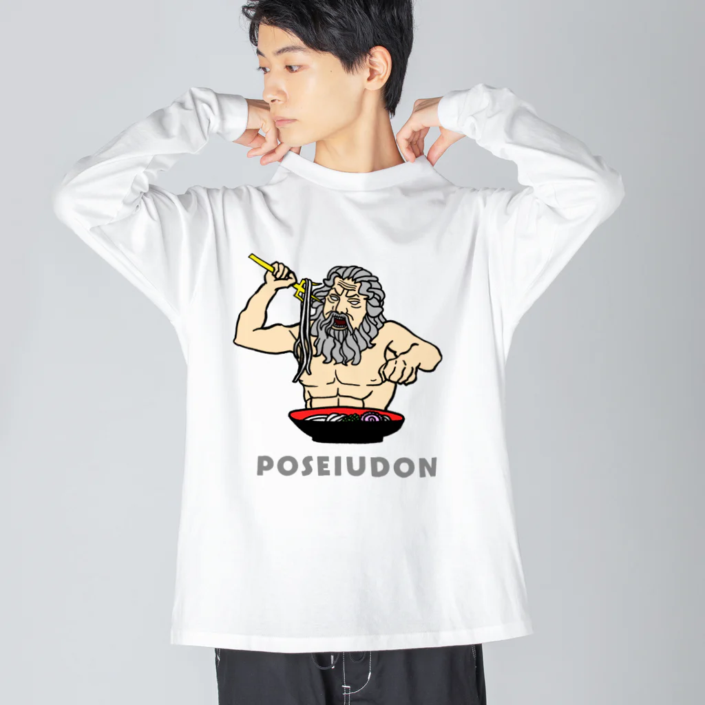 huroshikiのポセイウドン ビッグシルエットロングスリーブTシャツ