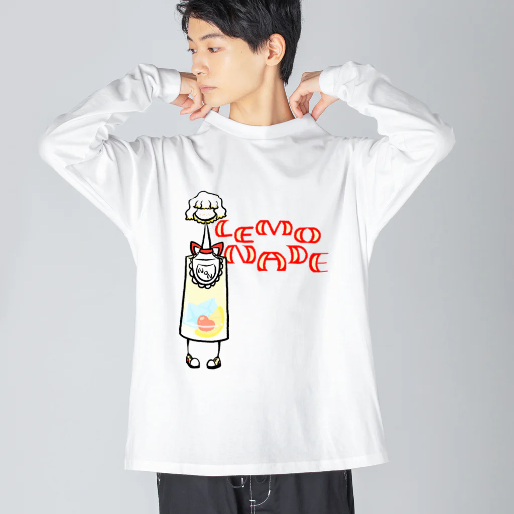 ウサネコのノンカクテル　レモネード Big Long Sleeve T-Shirt