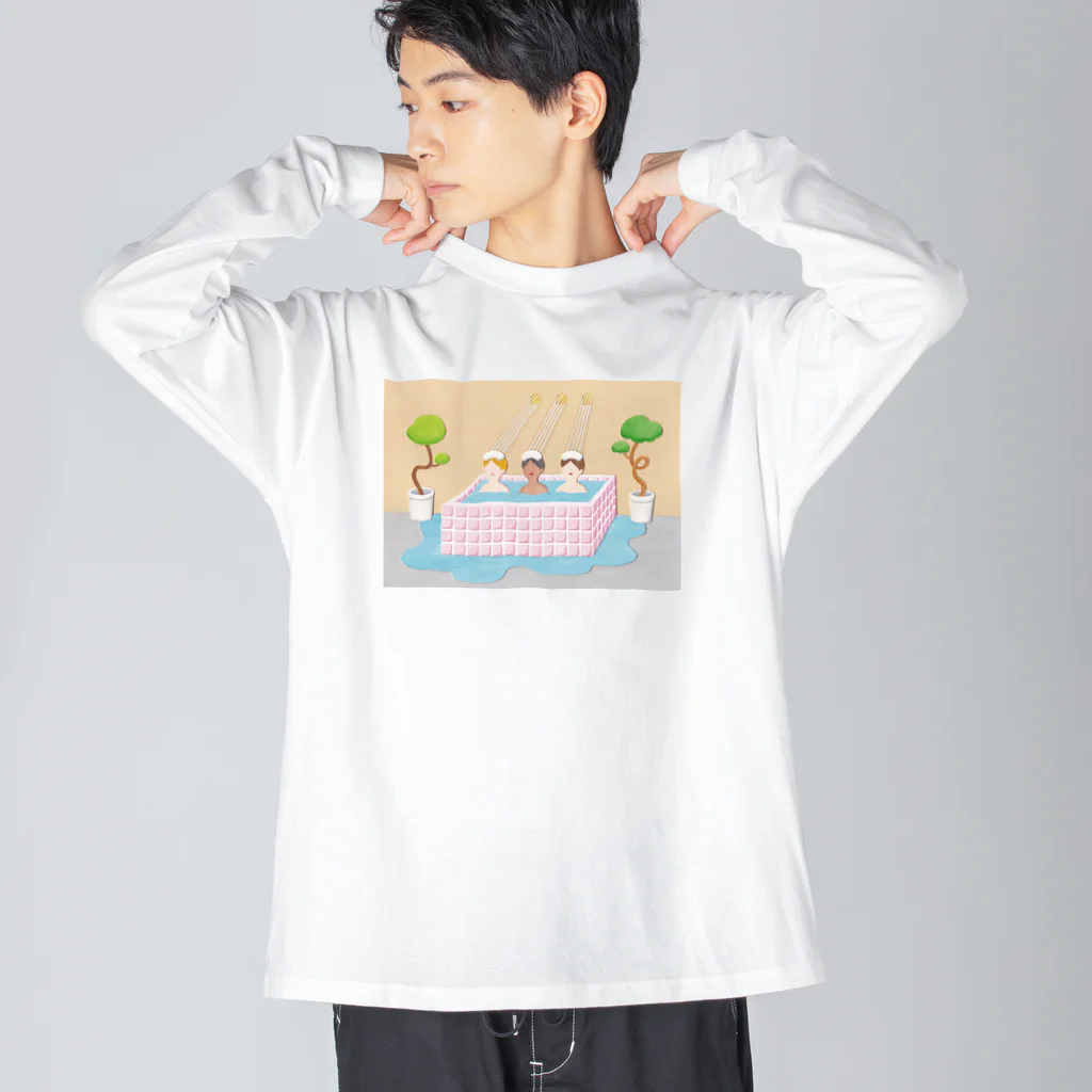 Makiko Takayamaのsentou ビッグシルエットロングスリーブTシャツ