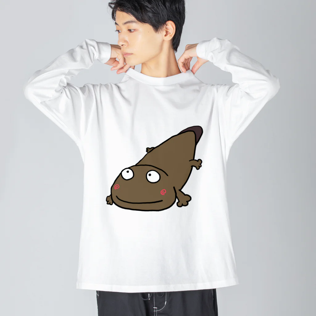 ぺけ丸のオオサンショウウオ Big Long Sleeve T-Shirt