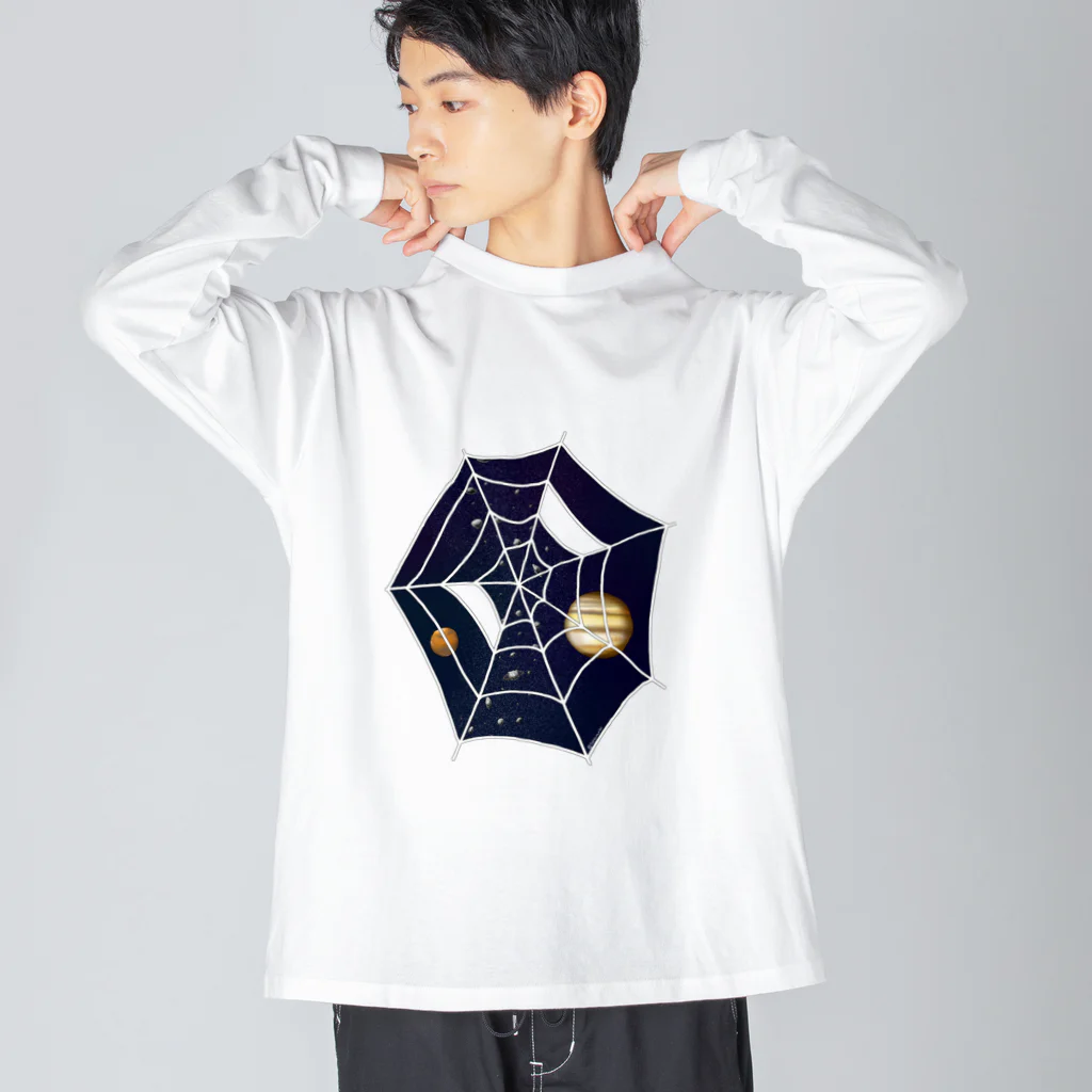 Cosmic TM colorsのSpider☆Planets Big Long Sleeve T-Shirt