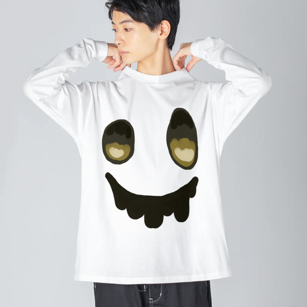 ゆうたにさくのお店のカラフルお化け Big Long Sleeve T-Shirt