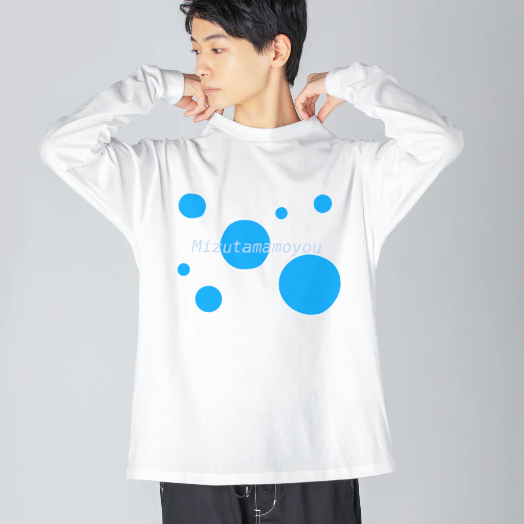 aconaruの水玉模様 Big Long Sleeve T-Shirt