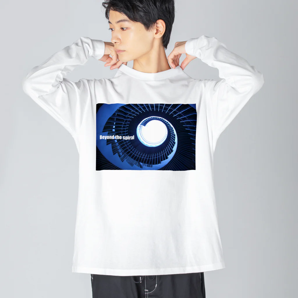 photo-kiokuのらせん階段 Big Long Sleeve T-Shirt