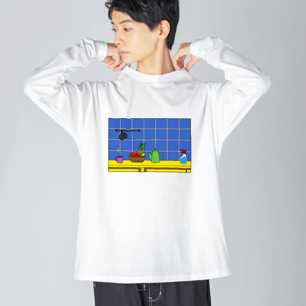 kizamiのキッチン Big Long Sleeve T-Shirt