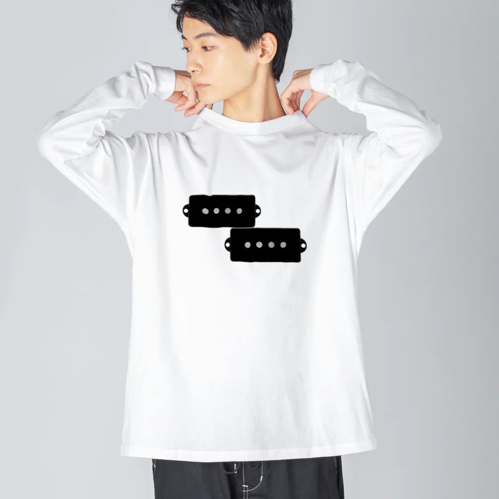 プレベのピックアップのプレベピックアップ ビッグシルエットロングスリーブTシャツ