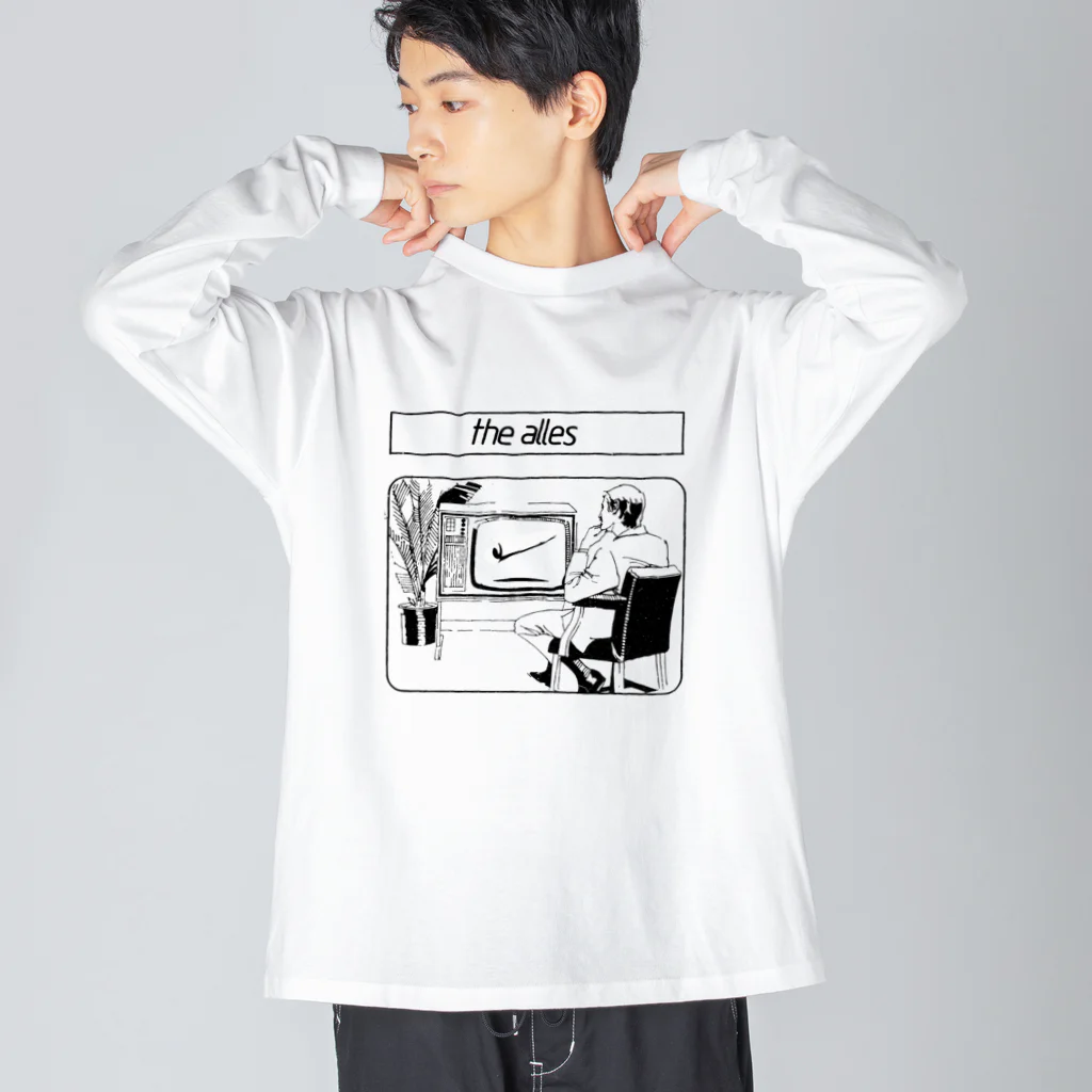 the alles  KONSUM PRODUKTのS.N.S.O.D. ビッグシルエットロングスリーブTシャツ