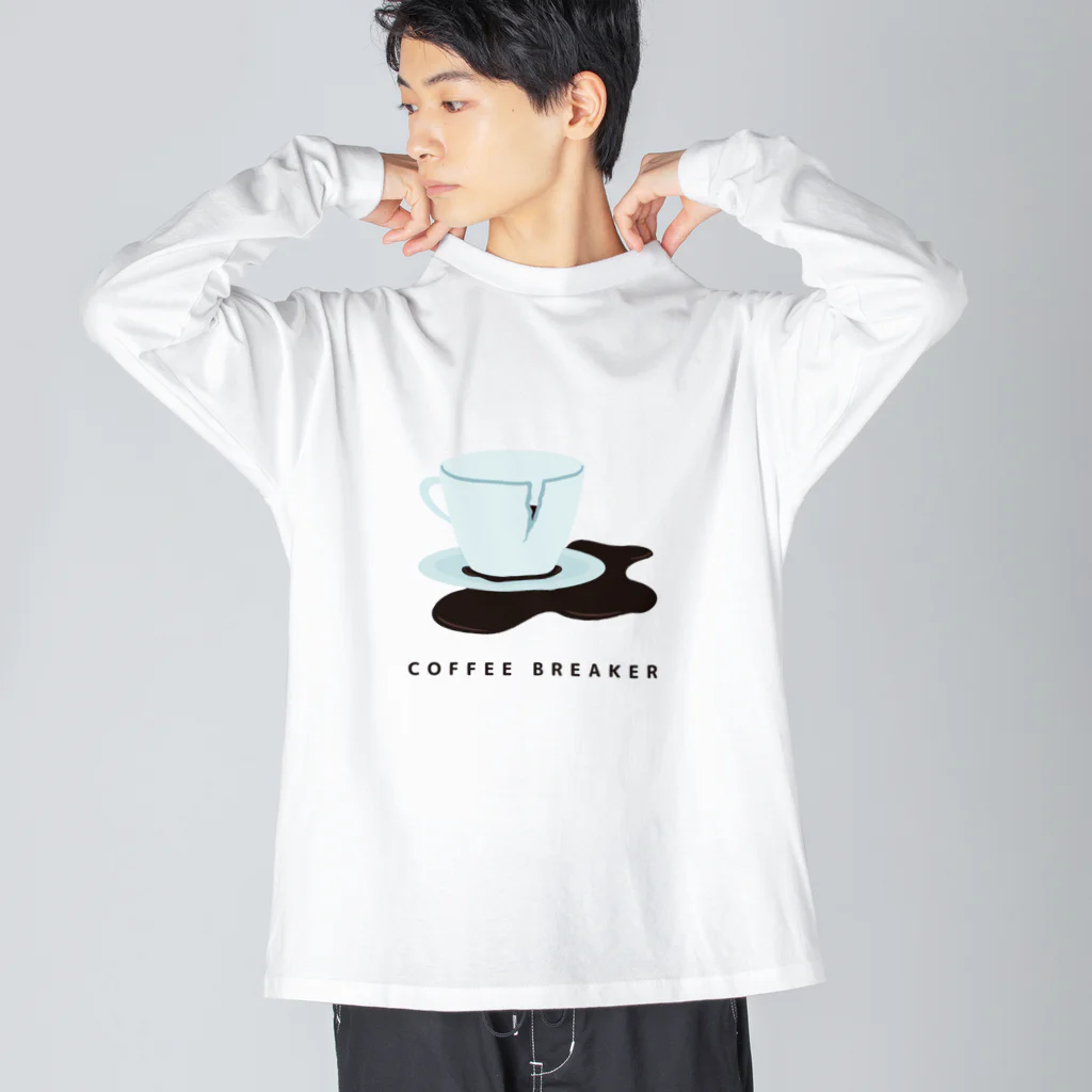 猫JCT.のCOFFEE BREAKER ビッグシルエットロングスリーブTシャツ