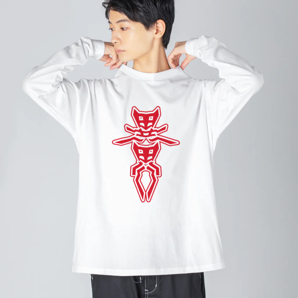 SHRIMPのおみせの異界 ビッグシルエットロングスリーブTシャツ