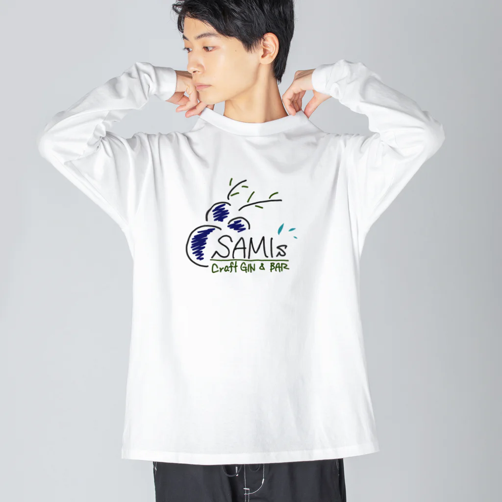 SAMIs craftGIN&BAR(サミズ クラフトジンアンドバー)のSAMIsロゴ Big Long Sleeve T-Shirt