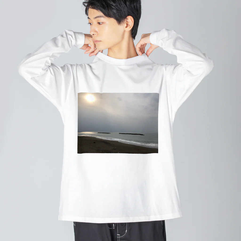 うすしお。shopのsea Big Long Sleeve T-Shirt