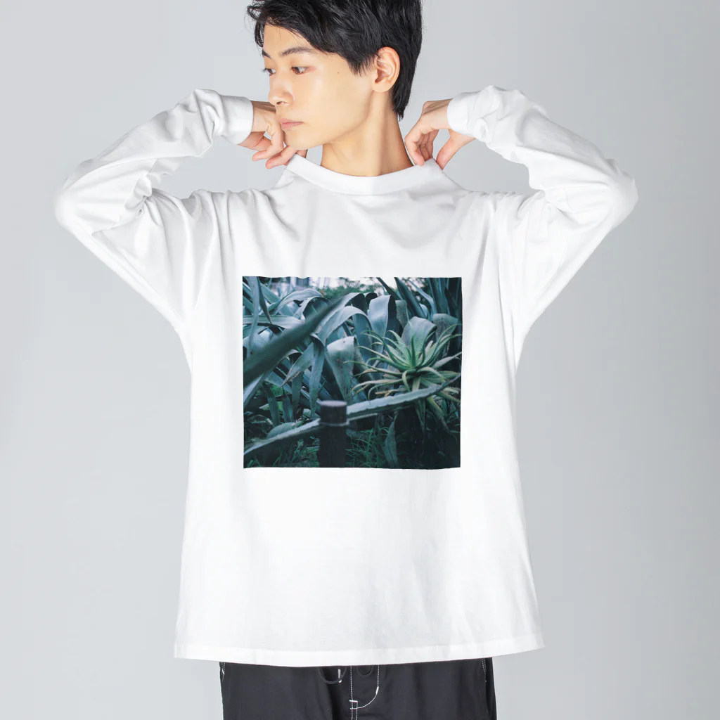 p-techiの天空の自然。 Big Long Sleeve T-Shirt