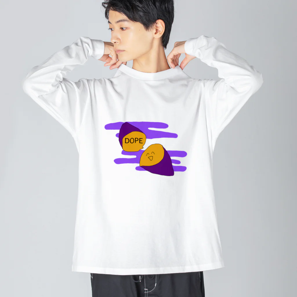 SweetPotatoManのDope芋 Big Long Sleeve T-Shirt