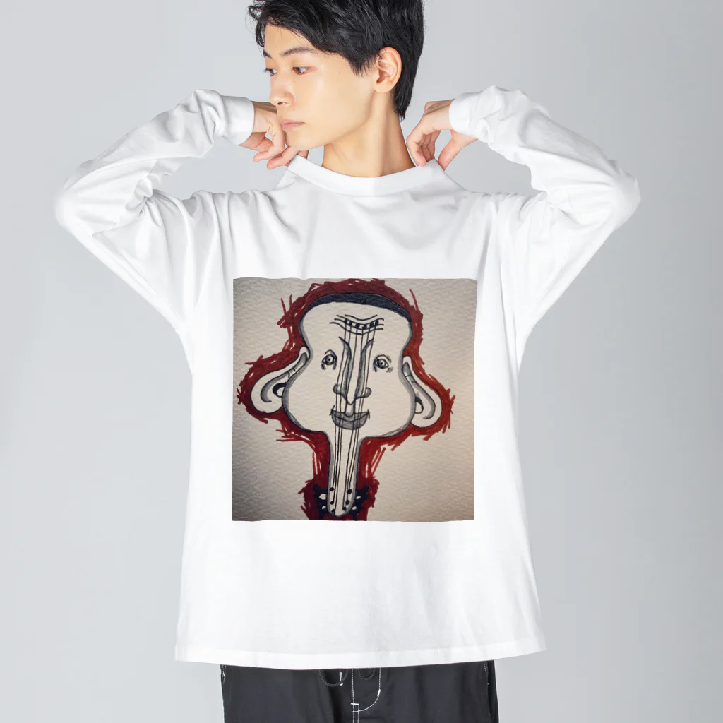 gorenのバイオリンさん Big Long Sleeve T-Shirt