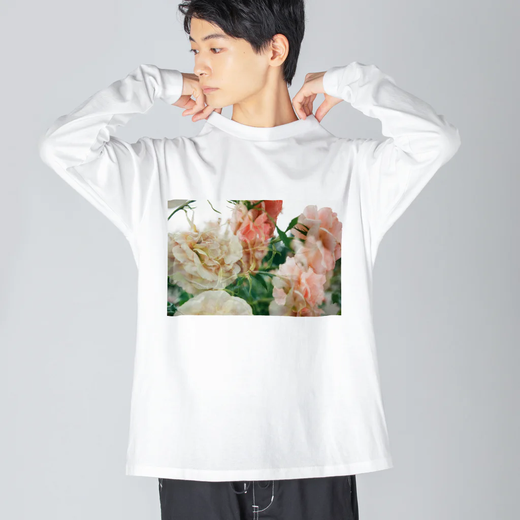 EyEの花のワルツ ビッグシルエットロングスリーブTシャツ