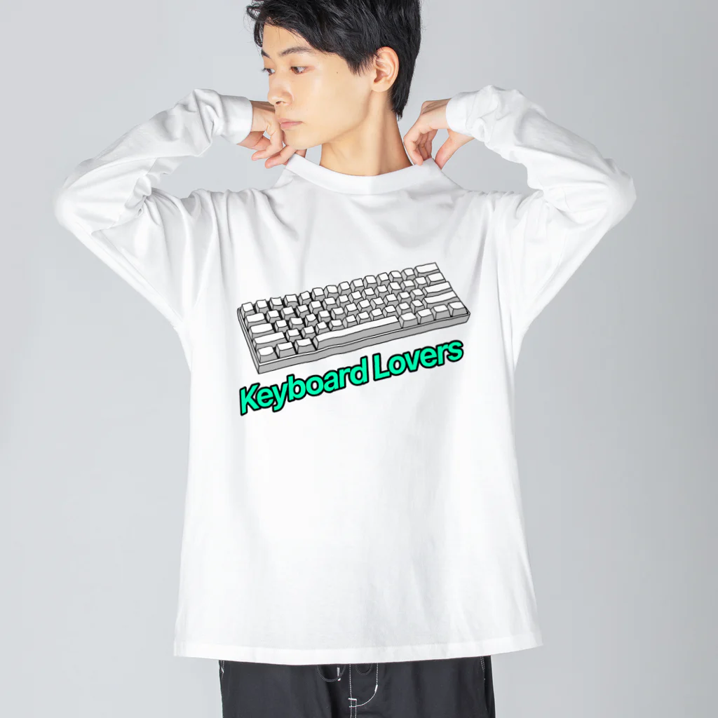 ChimØのKeyboard Lovers ビッグシルエットロングスリーブTシャツ