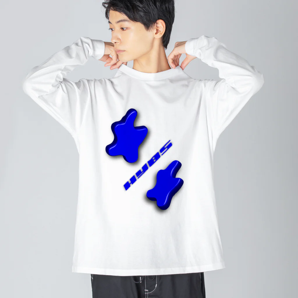 HYBS FOR MEのウェットポイント Big Long Sleeve T-Shirt