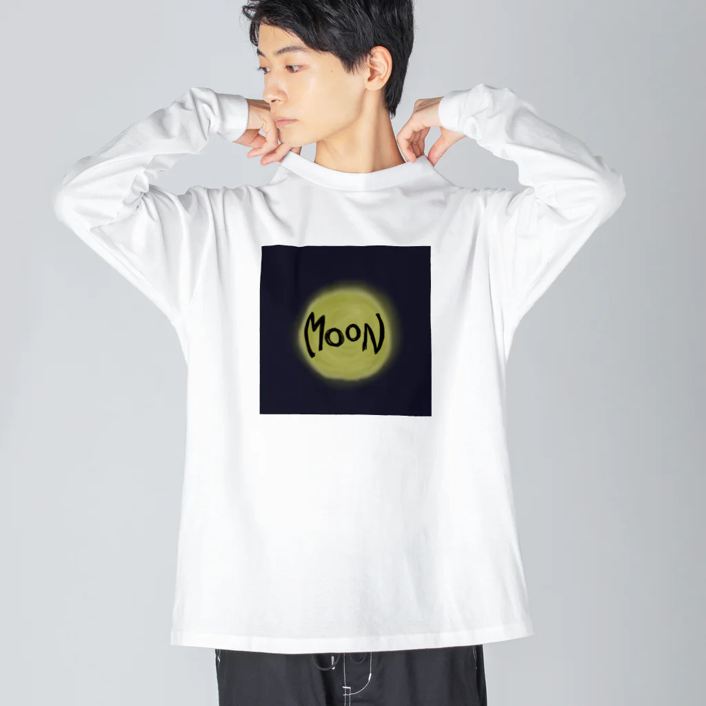 ChankiiiのMoon ビッグシルエットロングスリーブTシャツ