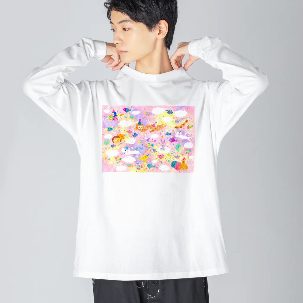 塚田あやこの夢のながれ ビッグシルエットロングスリーブTシャツ