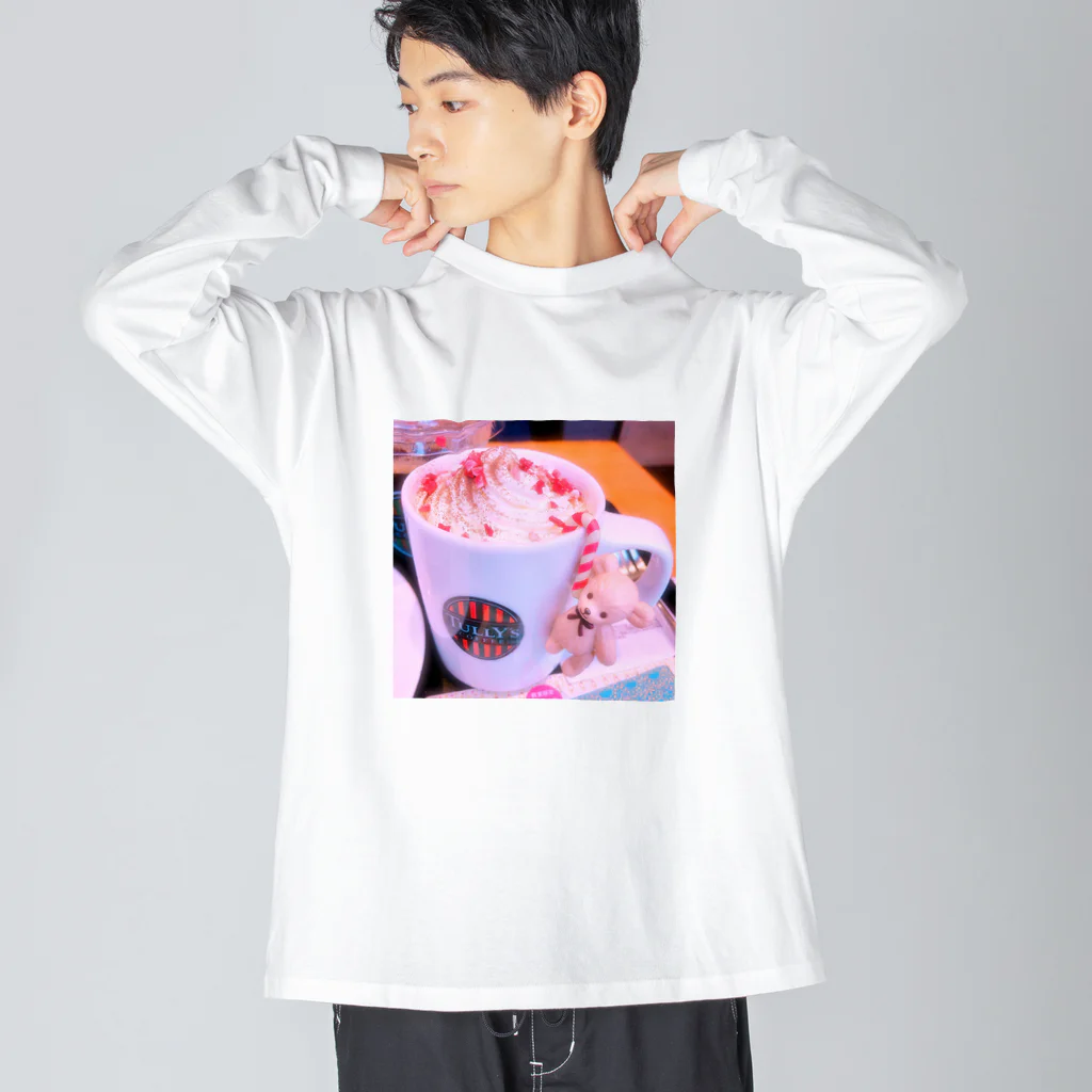 ♥♡Maria Antoinette♡♥のくまさん🧸 ビッグシルエットロングスリーブTシャツ