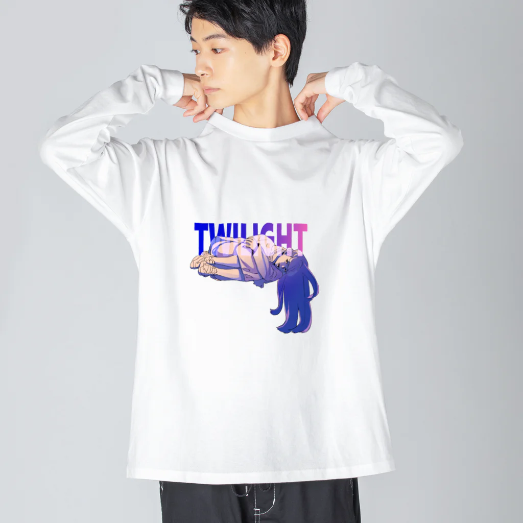 肉のTwilightGirl Big Long Sleeve T-Shirt