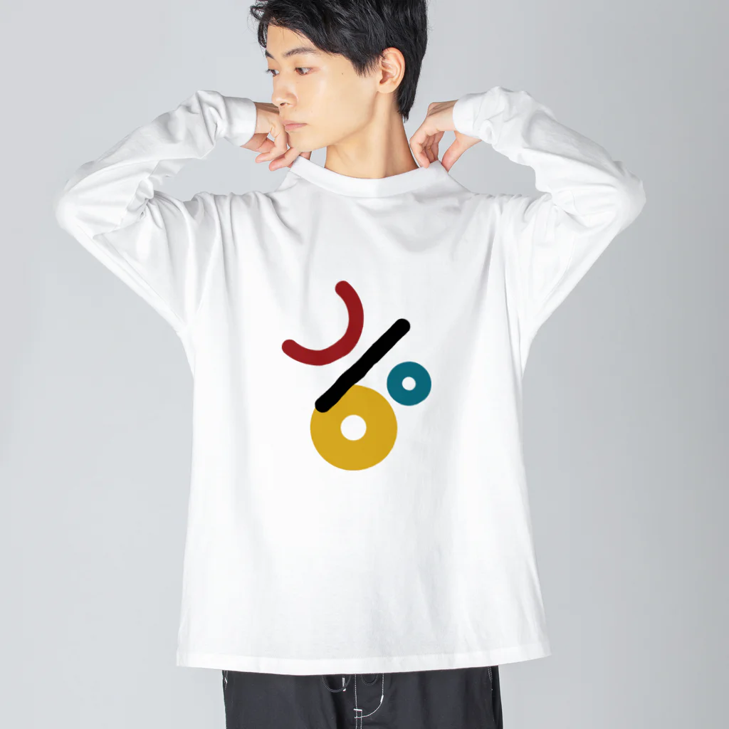 レトロ屋の色遊び Big Long Sleeve T-Shirt