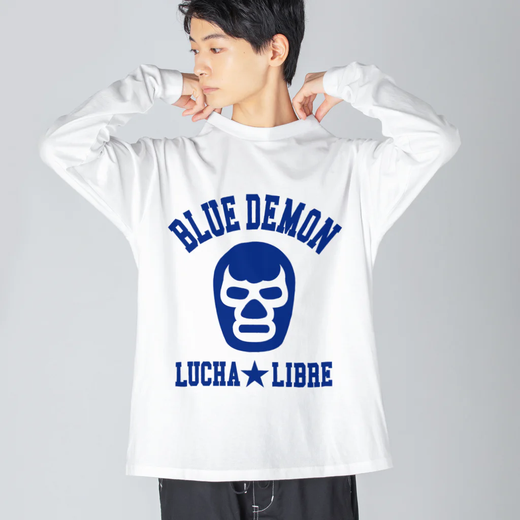 DRIPPEDのBLUE DEMON / ブルーデモン ビッグシルエットロングスリーブTシャツ