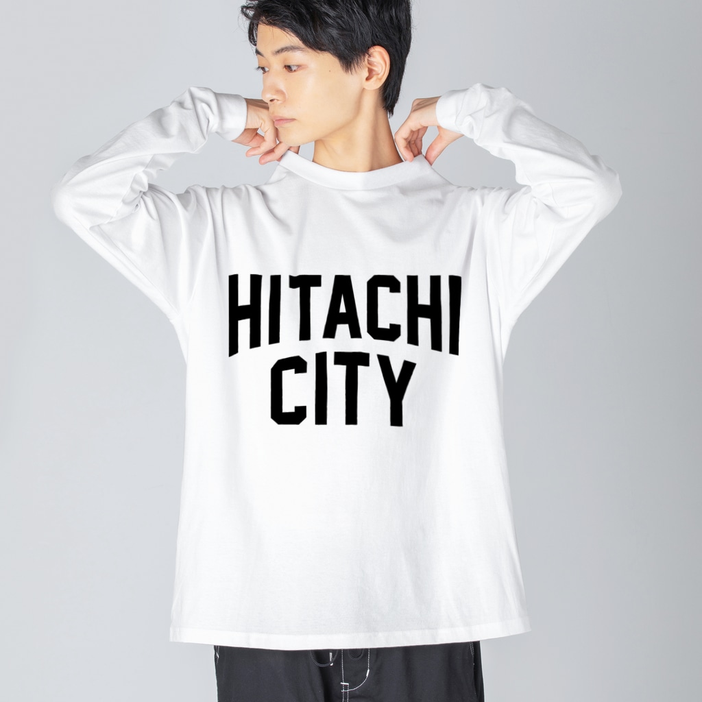 JIMOTO Wear Local Japanの日立市 HITACHI CITY Big Long Sleeve T-Shirt