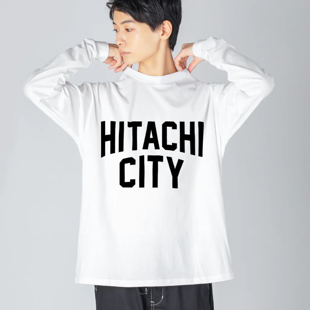 JIMOTO Wear Local Japanの日立市 HITACHI CITY ビッグシルエットロングスリーブTシャツ