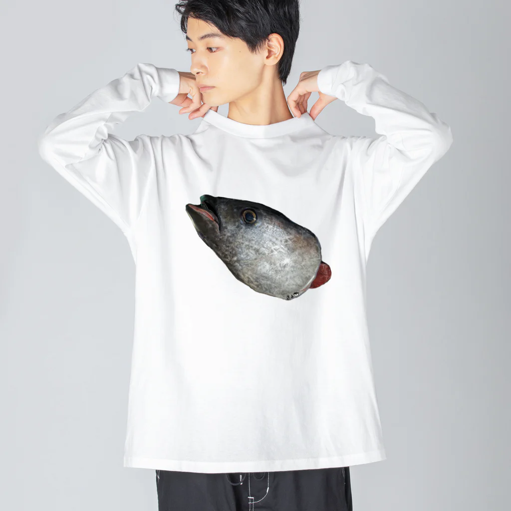 魚肉販売所のリアぎょ Big Long Sleeve T-Shirt