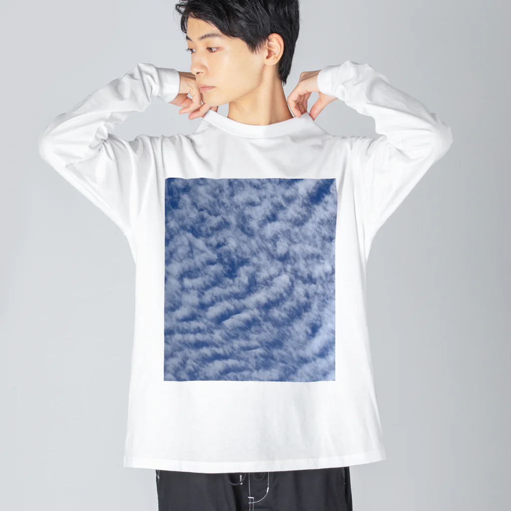 Lily bird（リリーバード）のいわし雲photo Big Long Sleeve T-Shirt