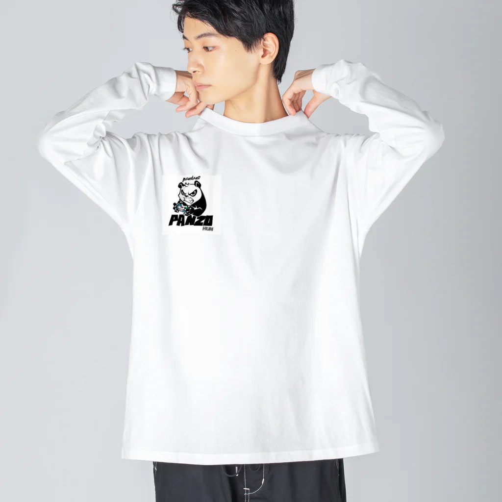 歌うひと SE-YAのパンダのパン蔵くん Big Long Sleeve T-Shirt